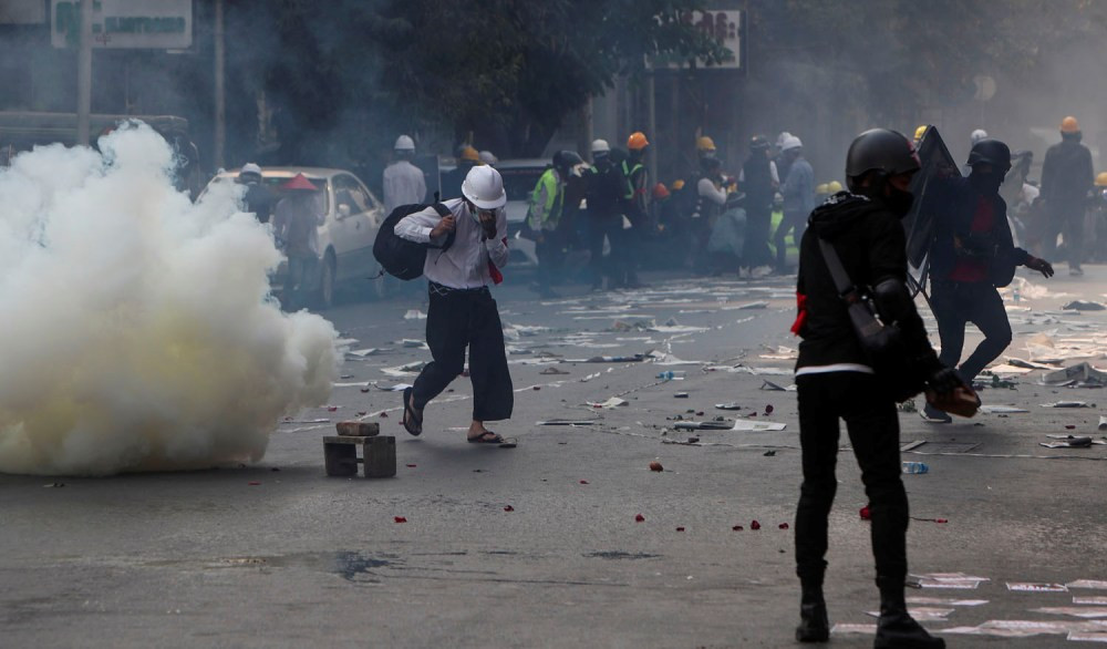 म्यान्मारमा सुरक्षाकर्मीद्वारा ८० प्रदर्शनकारी मारिए